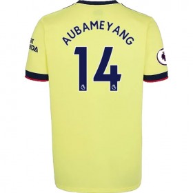 Fußballtrikots Arsenal Pierre-Emerick Aubameyang 14 Auswärtstrikot 2021-2022